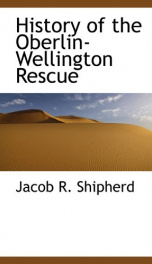 history of the oberlin wellington rescue_cover