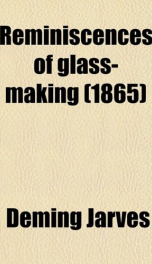 reminiscences of glass making_cover