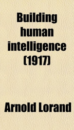 building human intelligence_cover