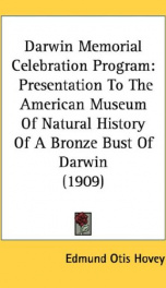 darwin memorial celebration_cover