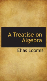 a treatise on algebra_cover