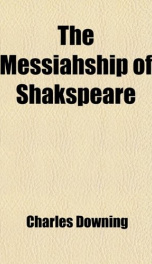 the messiahship of shakspeare_cover