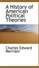 a history of american political theories_cover