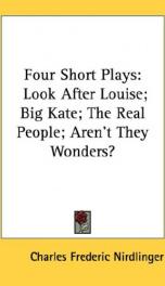 four short plays_cover
