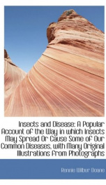insects and disease a popular account of the way in which insects may spread or_cover