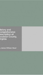 History and Comprehensive Description of Loudoun County, Virginia_cover