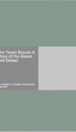 the texan scouts a story of the alamo and goliad_cover