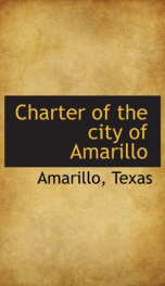 charter of the city of amarillo_cover