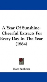 a year of sunshine cheerful extracts for every day in the year_cover