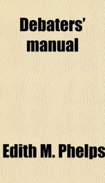 debaters manual_cover