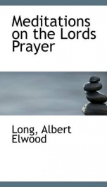 meditations on the lords prayer_cover