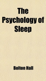 the psychology of sleep_cover