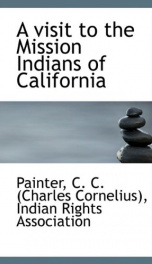 a visit to the mission indians of california_cover