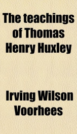 the teachings of thomas henry huxley_cover