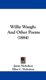 willie waugh and other poems_cover