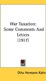 War Taxation_cover