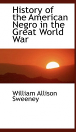 History of the American Negro in the Great World War_cover