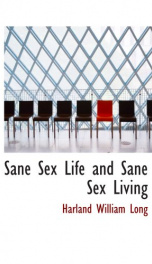 Sane Sex Life and Sane Sex Living_cover