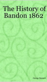 the history of bandon_cover