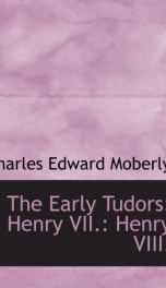 the early tudors henry vii henry viii_cover