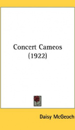 concert cameos_cover