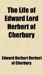 the life of edward lord herbert of cherbury_cover