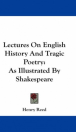 lectures on english history and tragic poetry as illustrated by shakespeare_cover