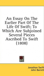 an essay on the earlier part of the life of swift_cover