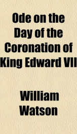 ode on the day of the coronation of king edward vii_cover