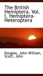 the british hemiptera vol i hemiptera heteroptera_cover