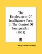 the employment of intelligence tests in the control of immigration_cover