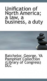 unification of north america a law a business a duty_cover
