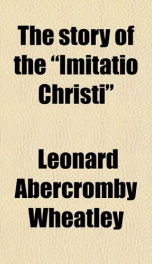 the story of the imitatio christi_cover