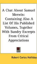 a chat about samuel merwin_cover