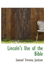 lincolns use of the bible_cover
