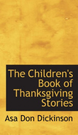 the childrens book of thanksgiving stories_cover