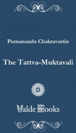 The Tattva-Muktavali_cover