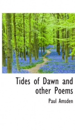 tides of dawn and other poems_cover