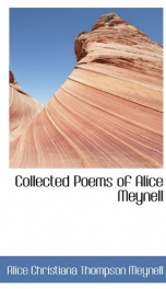 collected poems of alice meynell_cover