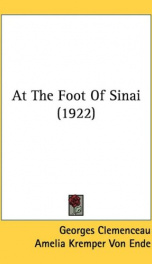 at the foot of sinai_cover