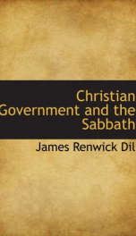 christian government and the sabbath_cover