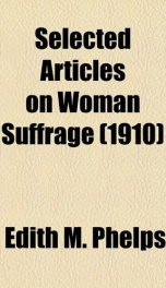 selected articles on woman suffrage_cover
