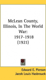 mclean county illinois in the world war 1917 1918_cover