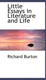little essays in literature and life_cover