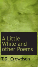 a little while and other poems_cover