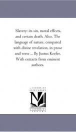 slavery its sin moral effects and certain death_cover