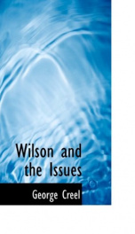 wilson and the issues_cover