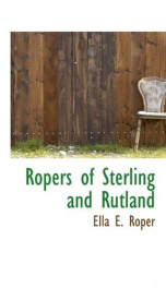 ropers of sterling and rutland_cover