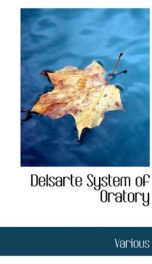 Delsarte System of Oratory_cover