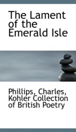 the lament of the emerald isle_cover